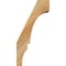 Ekena Millwork 6"W x 8"D x 16"H Balboa Rough Sawn Knee Brace, Western Red Cedar BRC06X08X16BOA00RWR - alternate 4